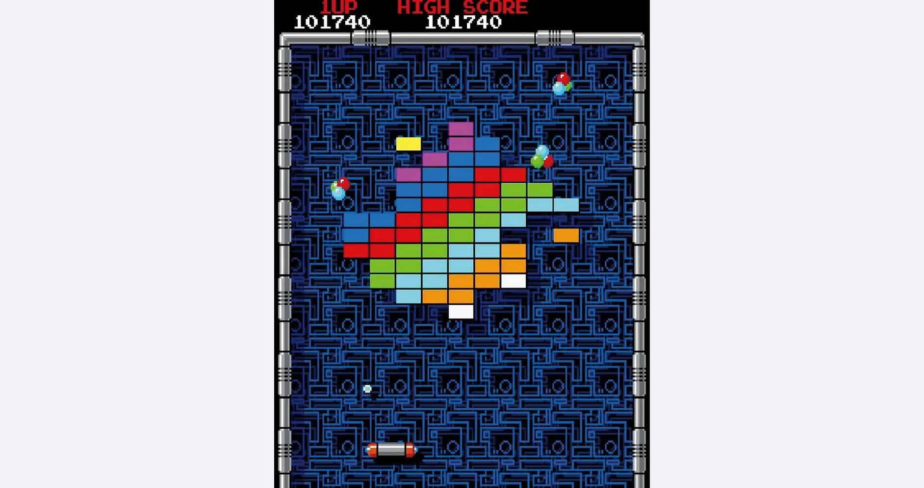 Pixel art of a Taito arcade game character from the 1980s.