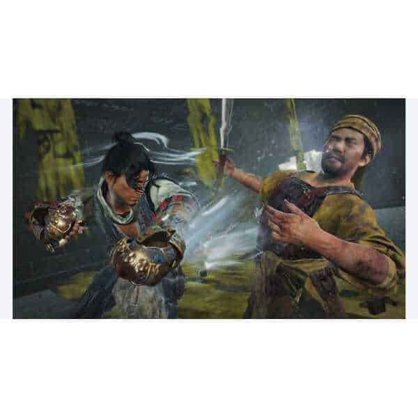 Intense combat scene from Wo Long: Fallen Dynasty Complete Edition.