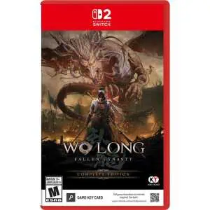 Gameware Wo Long Fallen Dynasty Complete Edition Nintendo Switch game cover.