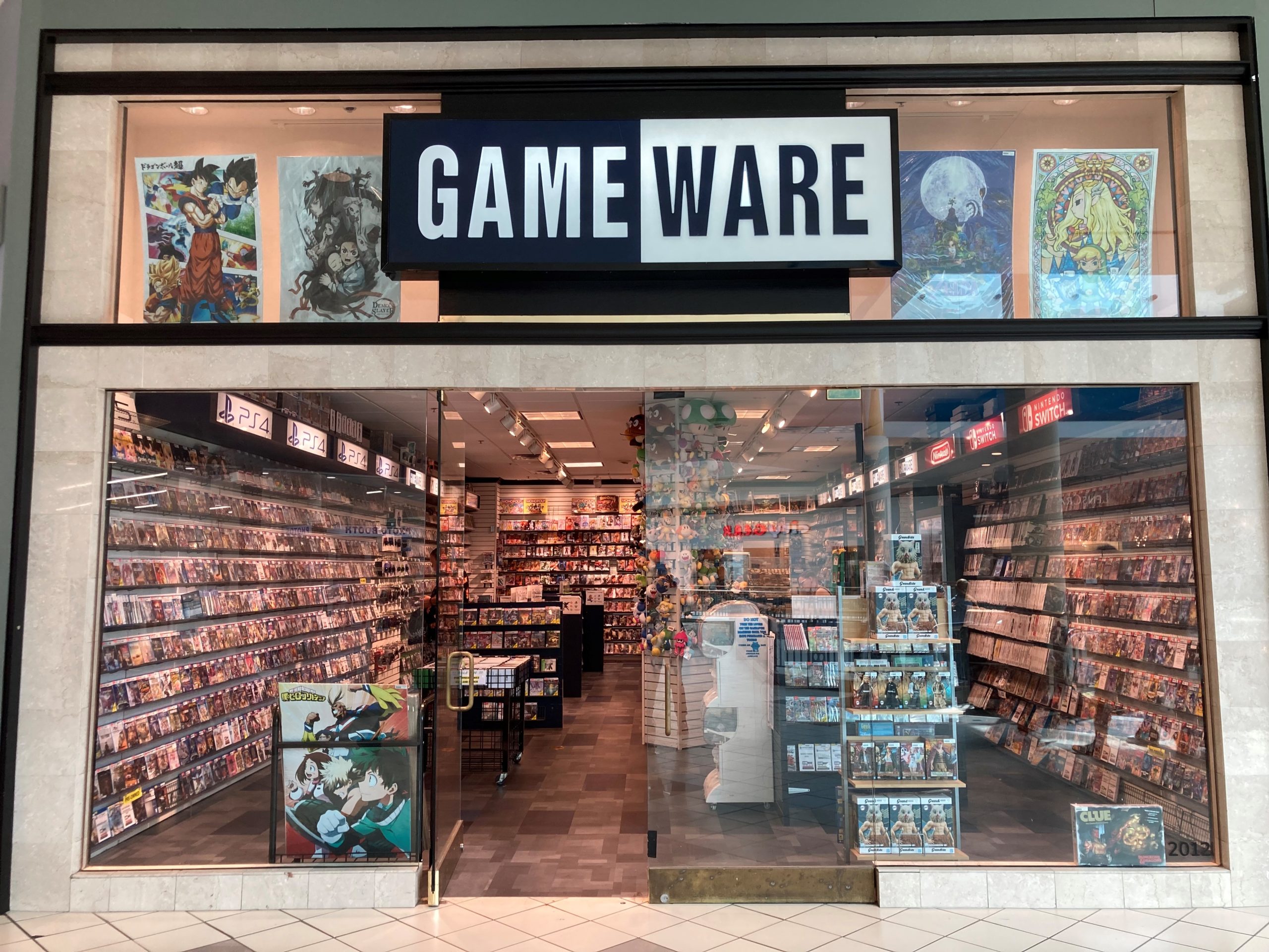 GameWare storefront as seen in the Mall of Louisiana