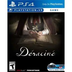 VR adventure game Déraciné for PlayStation 4, featuring immersive storytelling and magical explorati.